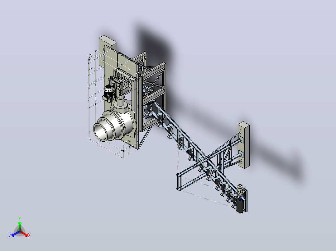 二级破碎机3ft-gyro-assembly-1831-模型格式为 stp正等轴测图