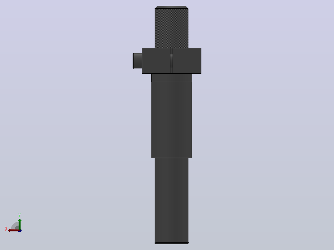 连接杆型惰轮张力调整装置_DPARA-20-G50-b50-X50后视图