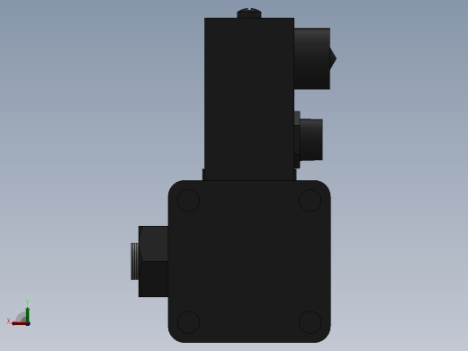10A-5(V)系列带阀气缸(带阀型通电时拉式)[10A-5(V) (Ⅱ) SD 32 B 300 B 5]后视缩略图