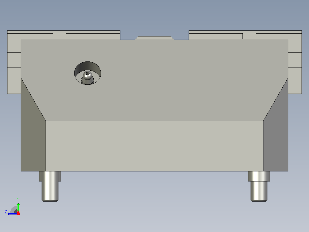 气动夹紧系统SCHUNK-0405320 KSP-LH plus 160, 0右视图