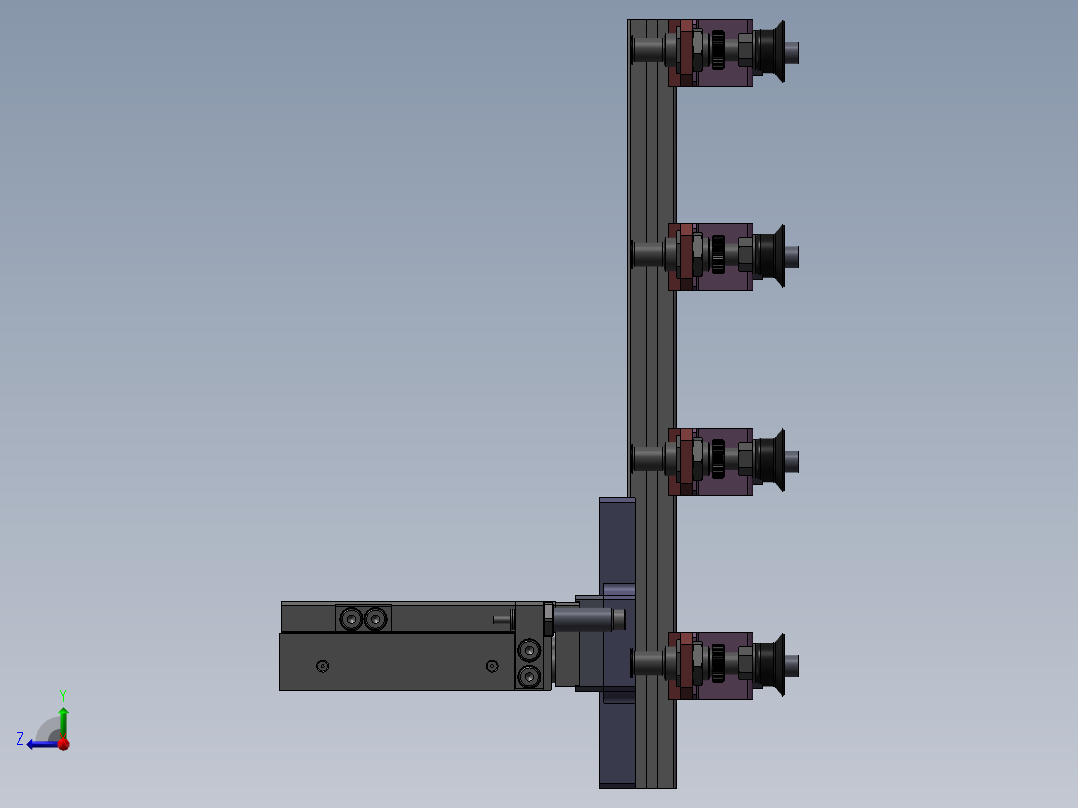 真空夹持器sw16右视图