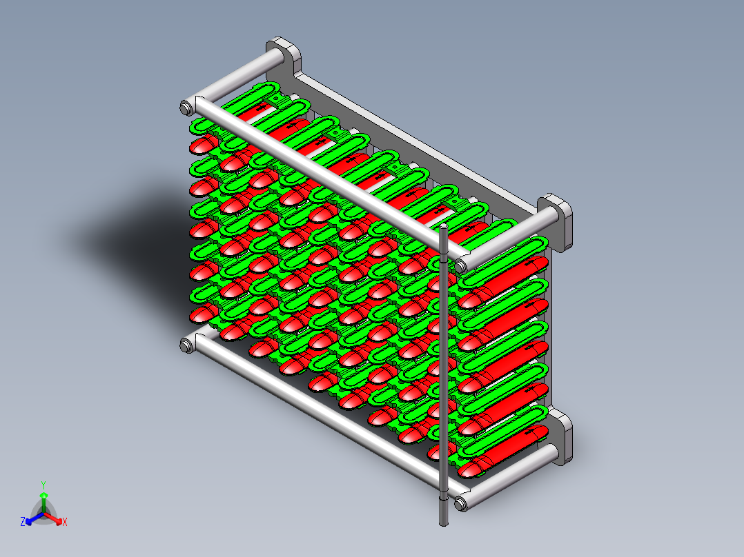 时效治具正等轴测图