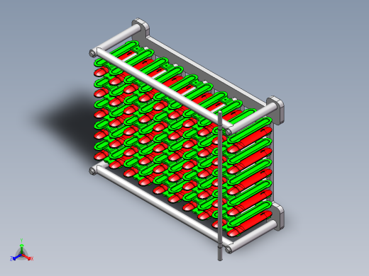 时效治具正等轴测缩略图