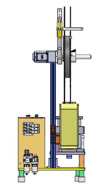 自动料带裁切机含bom单sw17可编辑