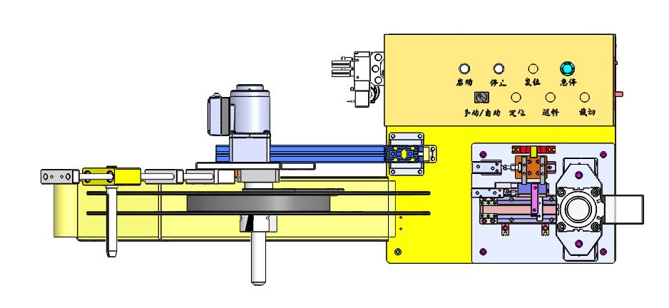 自动料带裁切机含bom单sw17可编辑