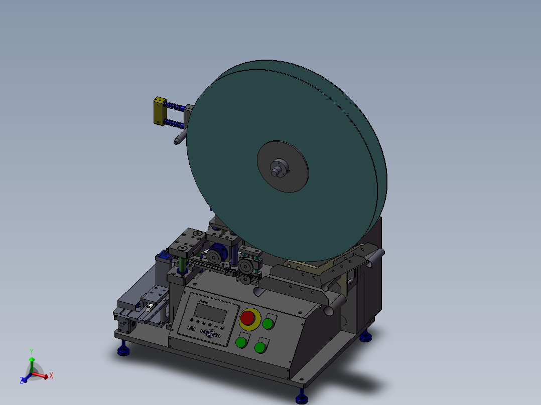 凸轮裁切机3D图纸 T137