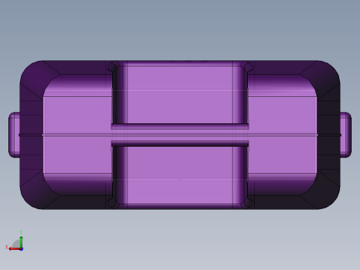 solidworks 2GB U盘3D模型后视缩略图