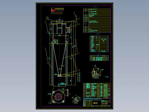 常压旋风除尘器，容积0.68m3