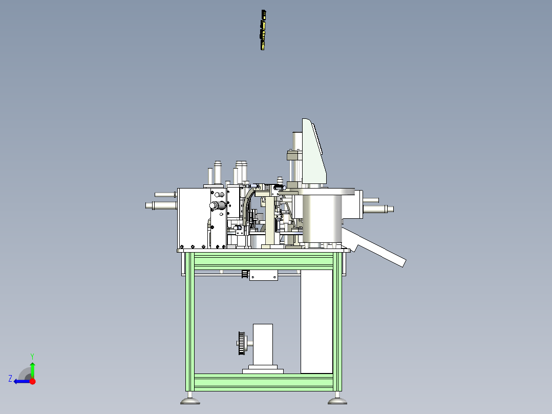 B9_转盘式铆接机右视图