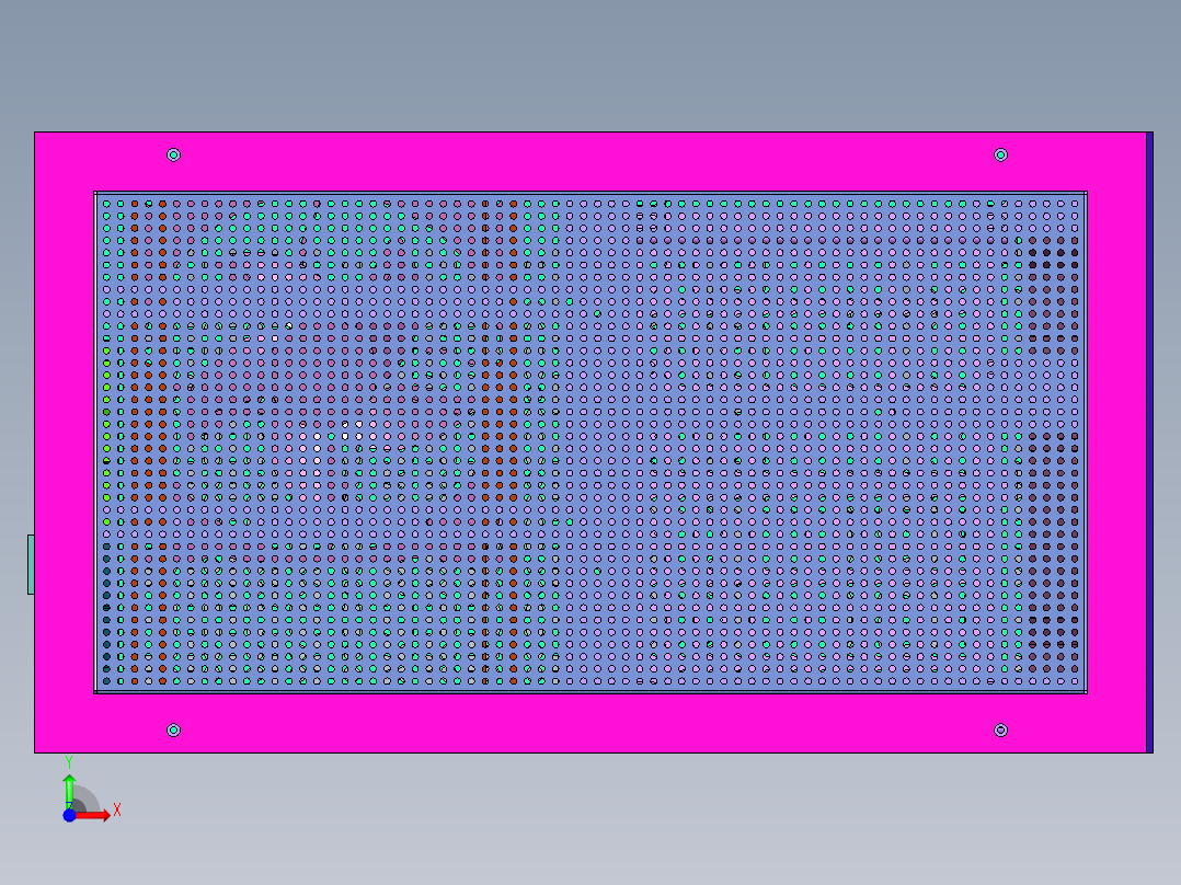 酷冷ITX小方块机箱前视图