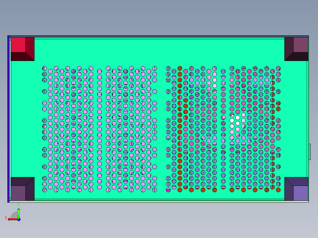 酷冷ITX小方块机箱后视图