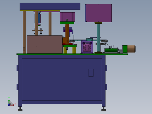 镍氢及锂电圆柱形电池极片裁切机前视缩略图