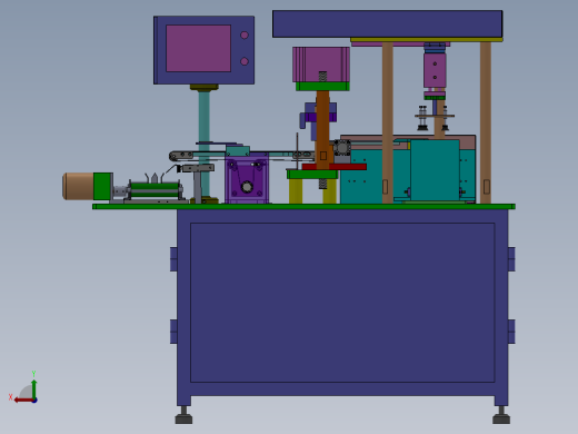 镍氢及锂电圆柱形电池极片裁切机后视缩略图