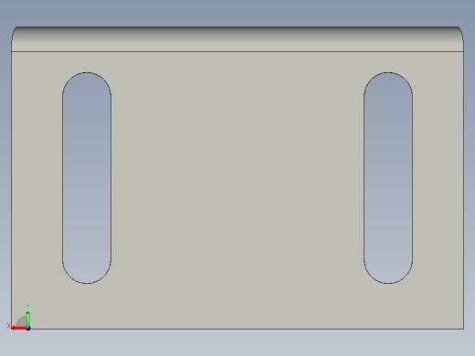 基恩士CV-R11bracket_kc图纸模型后视缩略图