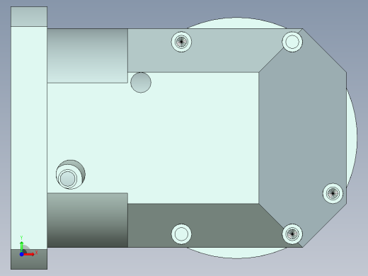 直齿ZPLE160-L2 35-114.3-200-M12.stp前视缩略图