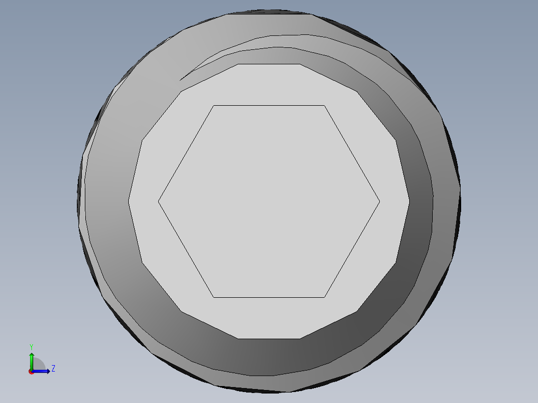 DIN 913-ISO 4026 固定螺钉-M3 L=20.SLDPRT左视图