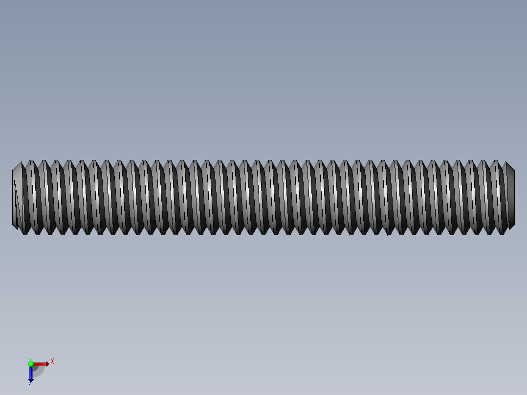 DIN 913-ISO 4026 固定螺钉-M3 L=20.SLDPRT俯视图