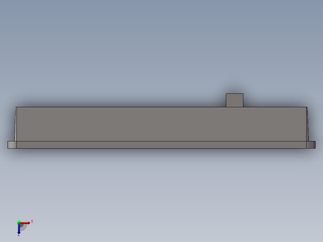 威沦屏MT8102iE俯视图