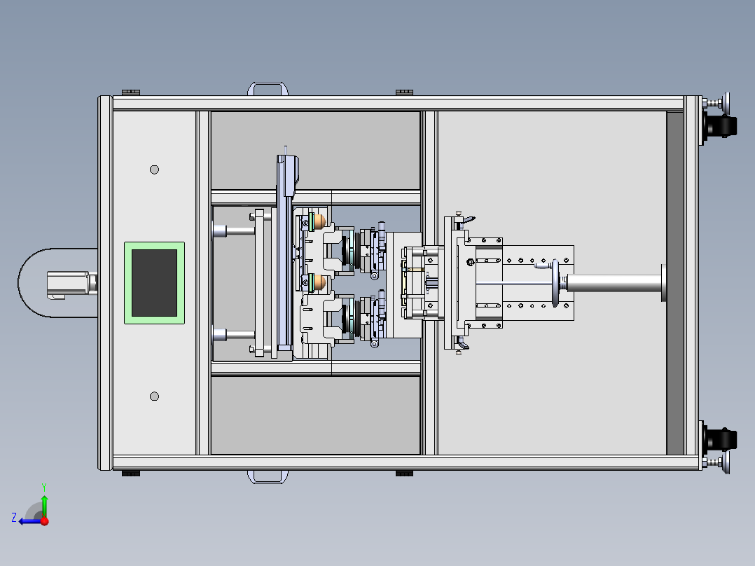 移印自动化设备右视图