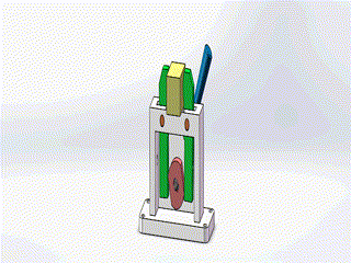 矩形块夹具结构