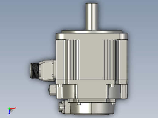 电机MS6G-130CS25BZ2-41P0俯视缩略图