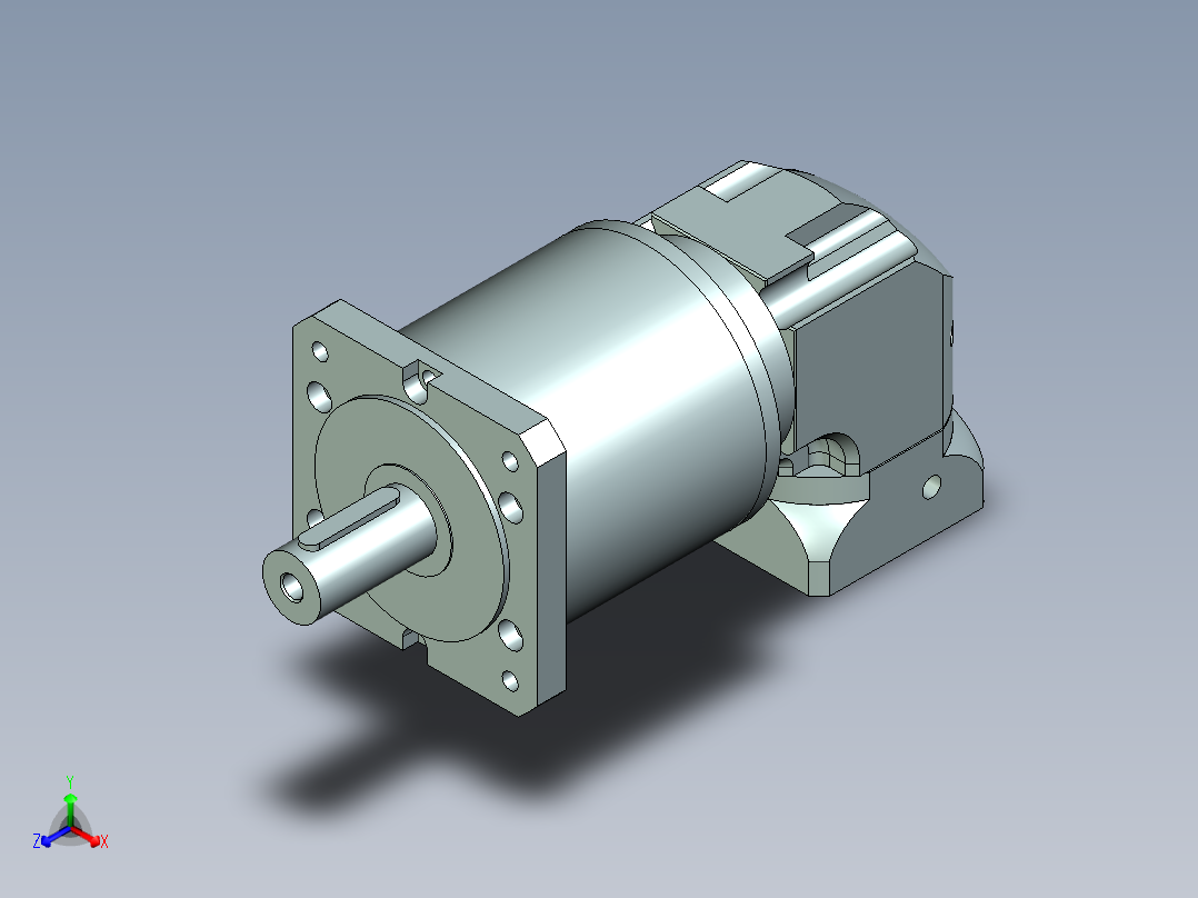 直齿ZPLF160-L3 22-110-145-M8.stp主视图