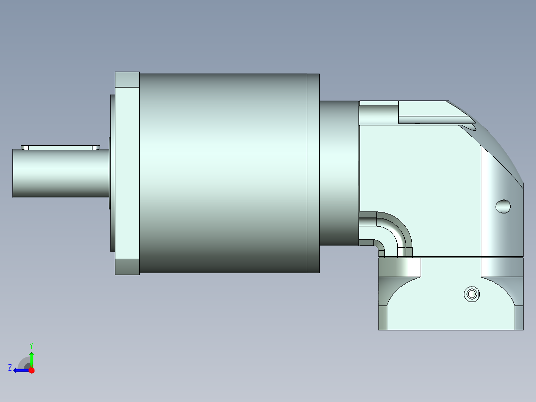 直齿ZPLF160-L3 22-110-145-M8.stp右视图