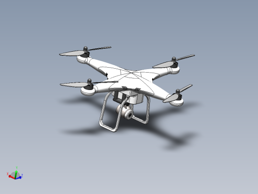 Camera Drone四轴无人机造型
