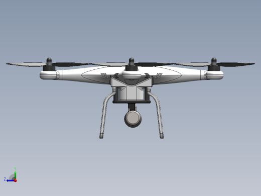 Camera Drone四轴无人机造型右视缩略图