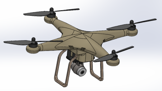 Camera Drone四轴无人机造型缩略图