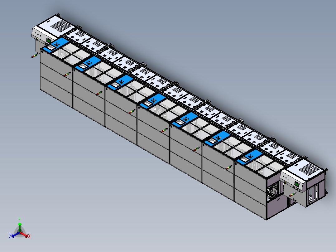5G天线焊接组装插件线sw22可编辑正等轴测图