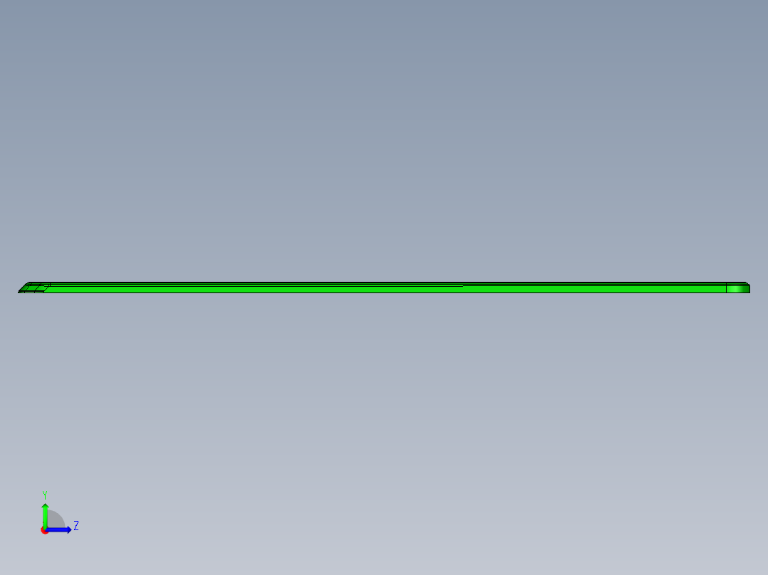 平板背壳铣挂点+logo编程程序模型左视图