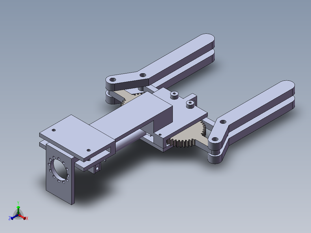 力控制夹持器（需要特征识别）