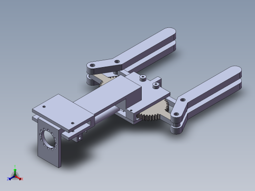 力控制夹持器（需要特征识别）