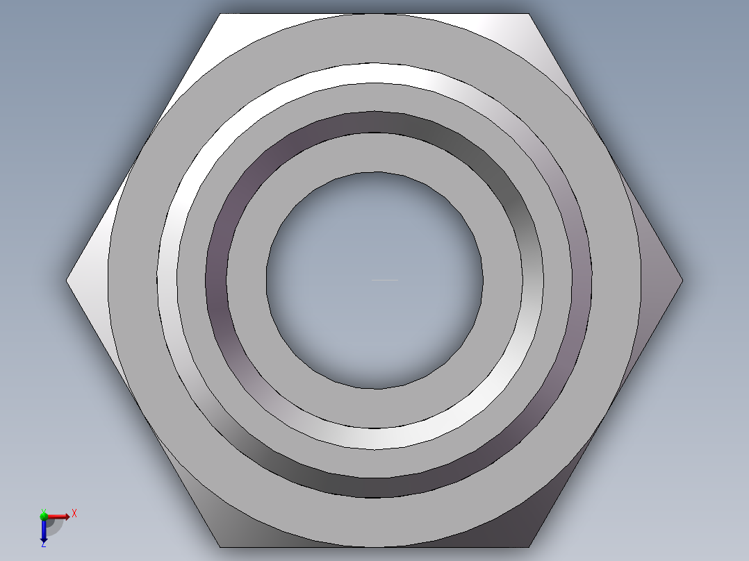 英制管螺纹ED密封、1CB-22-08WD俯视图