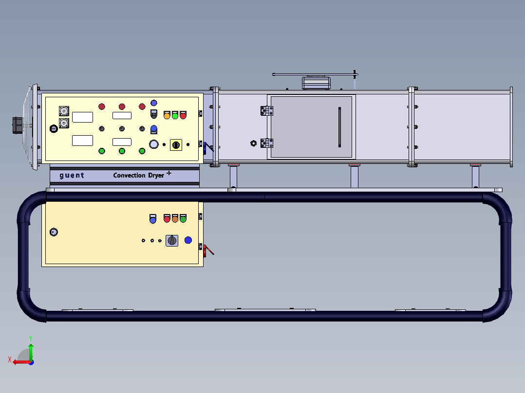 对流式干燥机1后视图