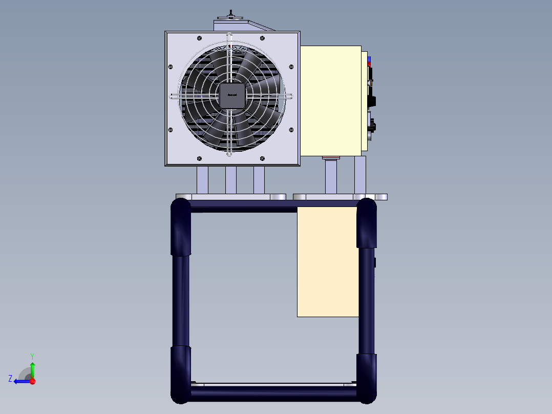 对流式干燥机1右视图