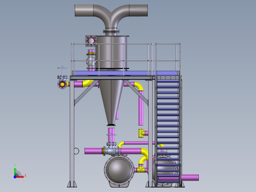 生产管道平台前视缩略图