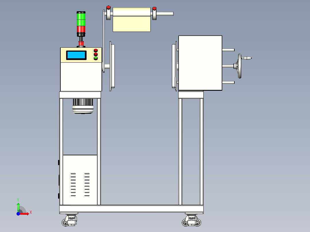 B3003733-托盘出料包装机前视图