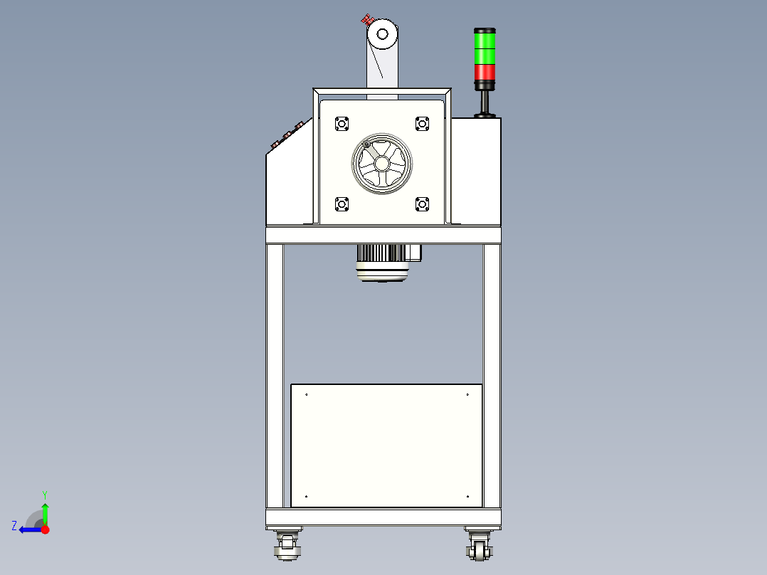 B3003733-托盘出料包装机右视图