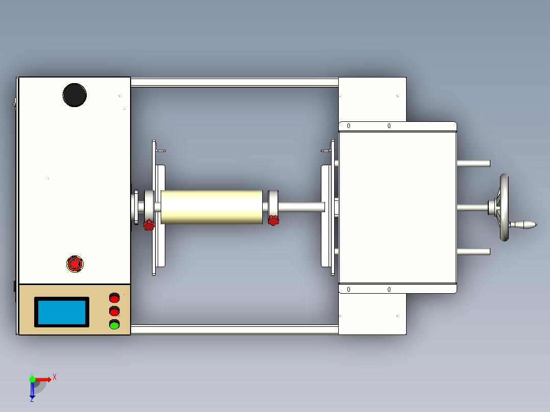 B3003733-托盘出料包装机俯视图