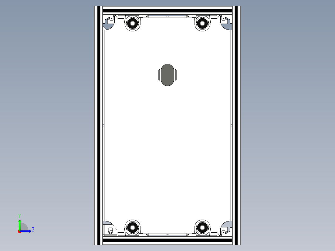 A2004283-PCB杂志装载器内腔左视图