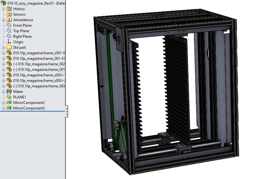 A2004283-PCB杂志装载器内腔