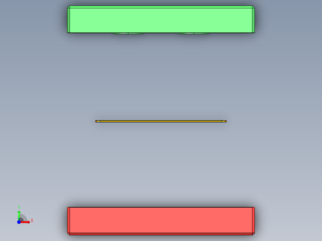 A3004263-模温成型模具 - 橡胶圈2前视图