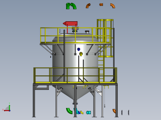 压力容积、搅拌容器平台后视缩略图