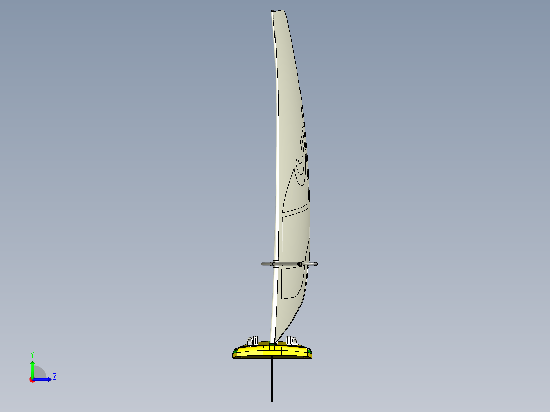 A2004410-风帆冲浪左视图