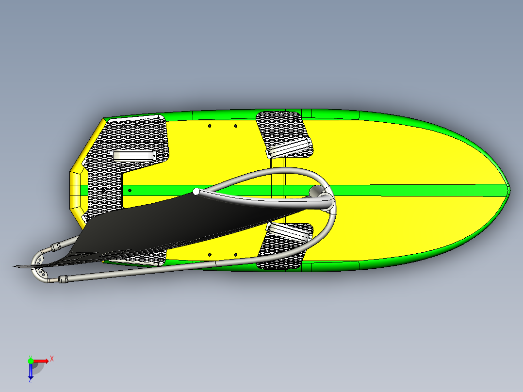 A2004410-风帆冲浪俯视图