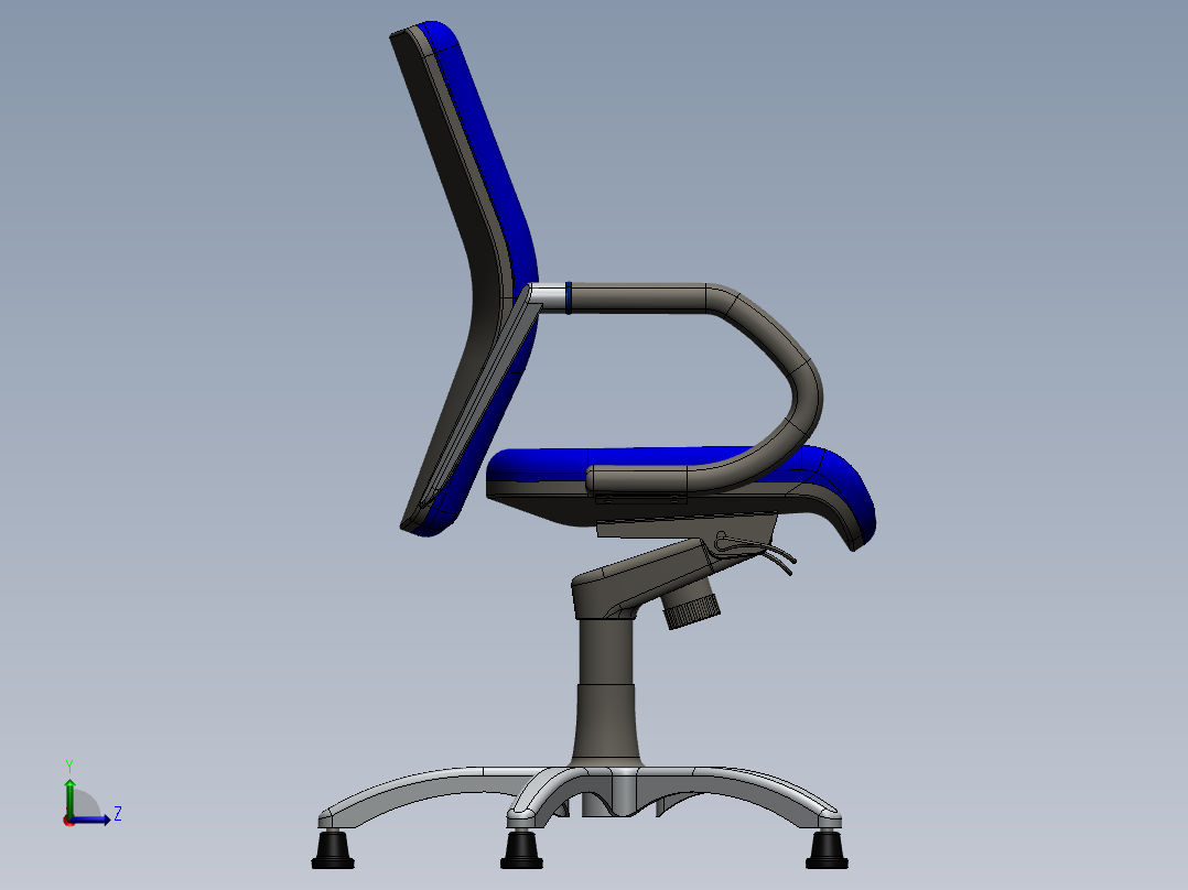 椅子、凳子(40)左视图