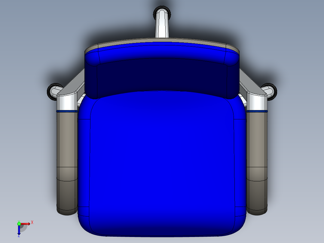 椅子、凳子(40)俯视图
