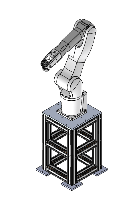 A0003146-机器人手臂用铝制基座